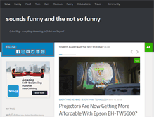 Tablet Screenshot of etc.soundsfunny.ws
